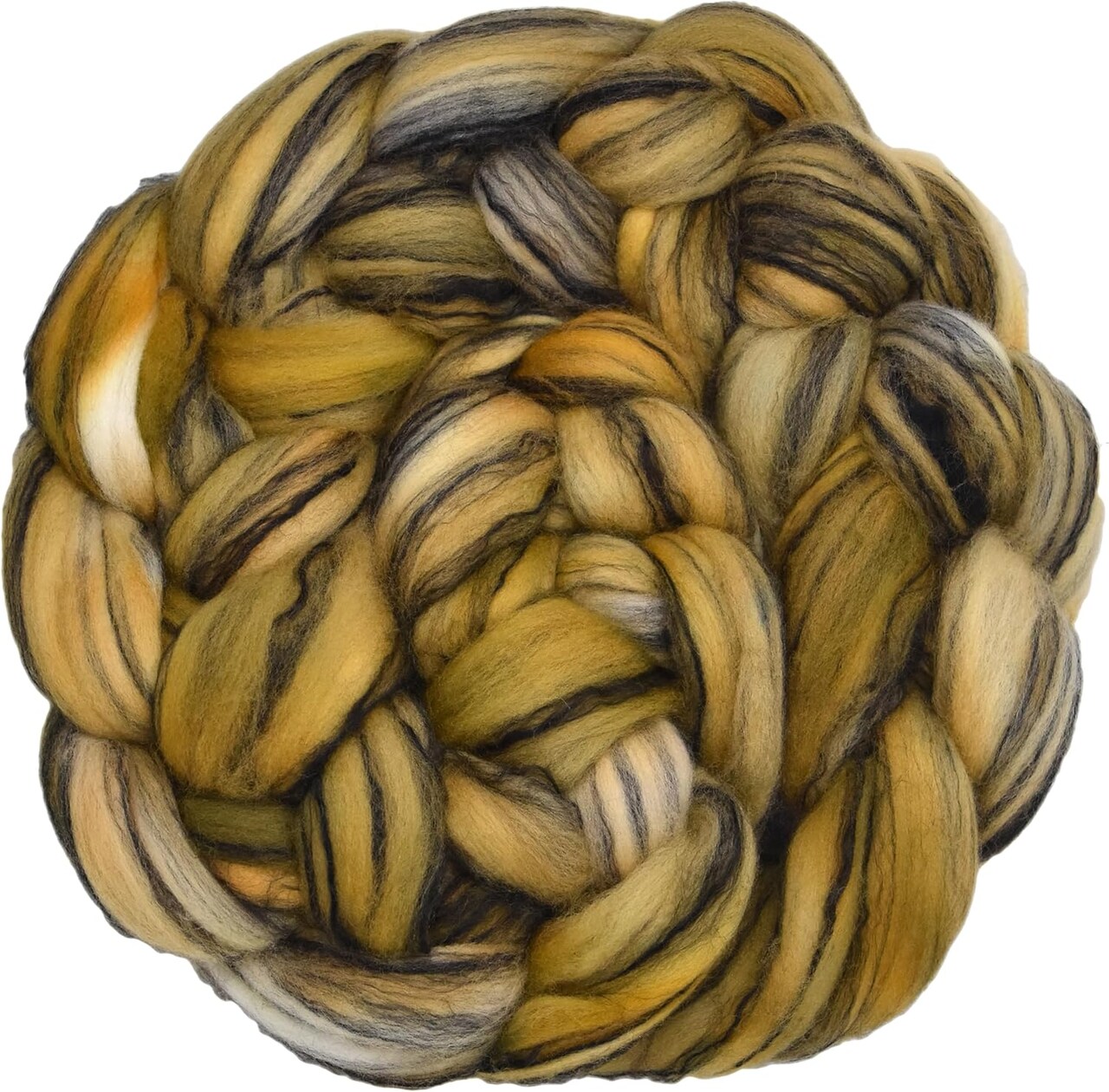Hand Dyed Merino Wool Roving Blended with Tencel: Gorgeous tonal colorways for easy needle felting, hand spinning or weaving. Choose 1oz or 4oz